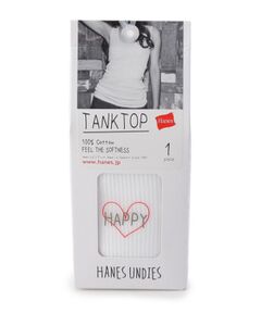 【Hanes】タンクトップインナー