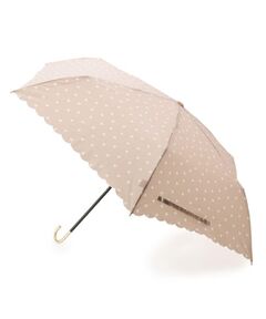 because スカラップハートミニ折りたたみ傘