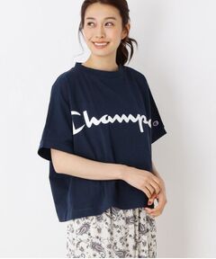 Champion　ロゴワイドTシャツ