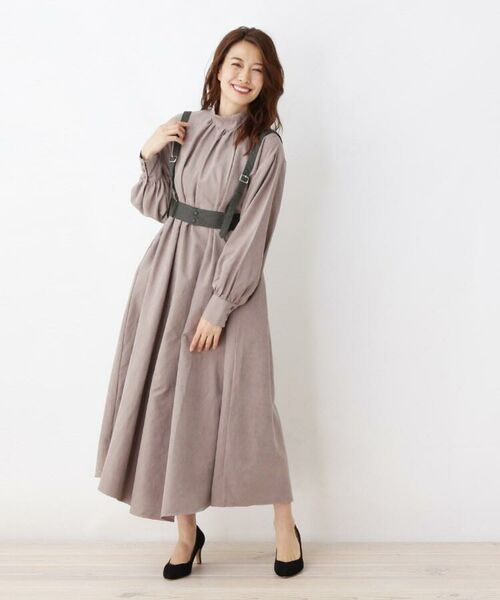 セール Urban Hymns ハーネス付きハイネックワンピース ミニ丈 ひざ丈ワンピース Grove グローブ ファッション通販 タカシマヤファッションスクエア
