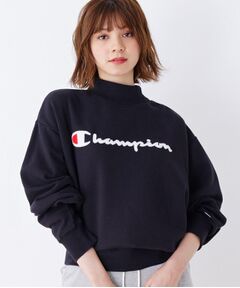 Champion モックネック裏起毛スウェットプルオーバー