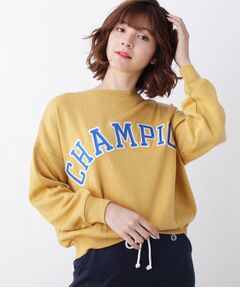 【WEB限定】Champion ロゴ入りスウェットプルオーバー