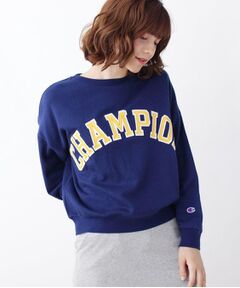 【WEB限定】Champion ロゴ入りスウェットプルオーバー