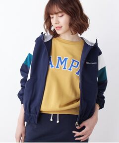 Champion フード付き配色ブルゾン