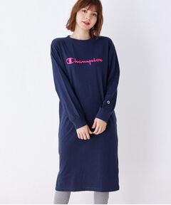 Champion カラーロゴコットンワンピース