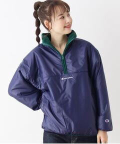 Champion ボアリバーシブルハーフジッププルオーバー