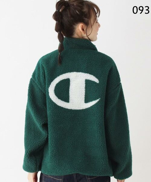 Champion ボアリバーシブルハーフジッププルオーバー （パーカー