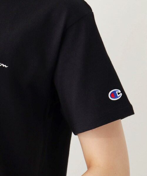 grove / グローブ ミニ丈・ひざ丈ワンピース | Champion クルーネックTシャツワンピース | 詳細8