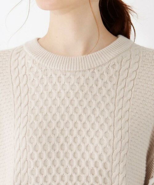 セール S Ll ニットベストシャツドッキングワンピース ミニ丈 ひざ丈ワンピース Grove グローブ ファッション通販 タカシマヤファッションスクエア