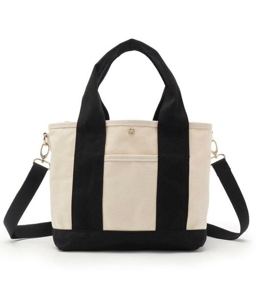 2way仕切り帆布ミニトートバッグ トートバッグ Grove グローブ ファッション通販 タカシマヤファッションスクエア
