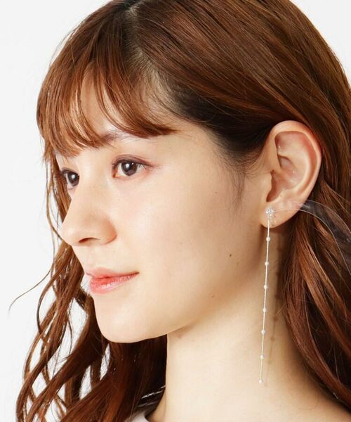 セール パールロングチェーンノンホールピアス イヤリング ピアス イヤリング Grove グローブ ファッション通販 タカシマヤファッションスクエア