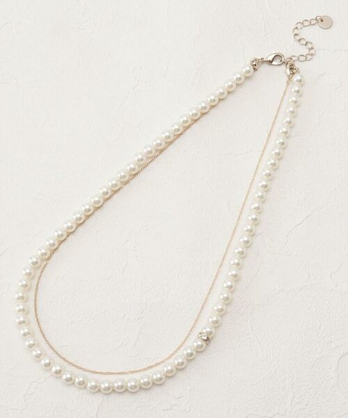 3wayパール調2連ネックレス ネックレス ペンダント チョーカー Grove グローブ ファッション通販 タカシマヤファッションスクエア