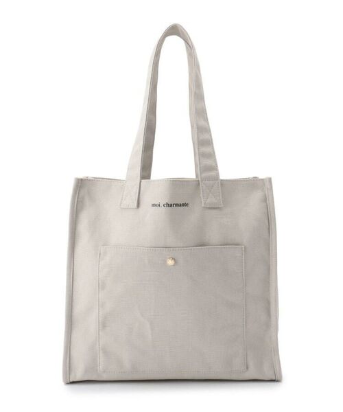 人気につき新色追加 Igtv キャンバスポケットロゴトート トートバッグ Grove グローブ ファッション通販 タカシマヤファッションスクエア