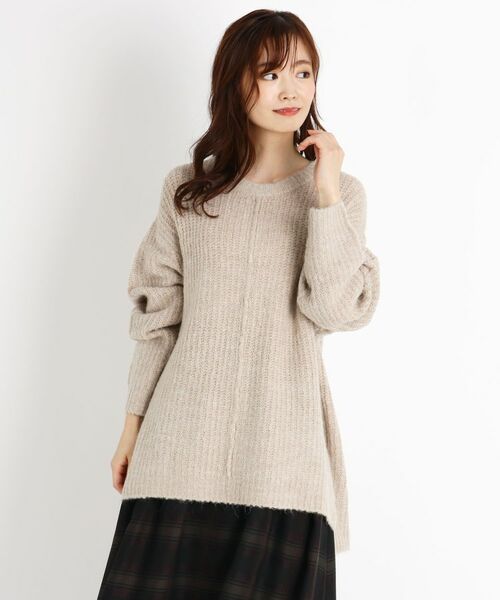 Web限定 ふわふわ畦編みゆったりニット ニット セーター Grove グローブ ファッション通販 タカシマヤファッションスクエア
