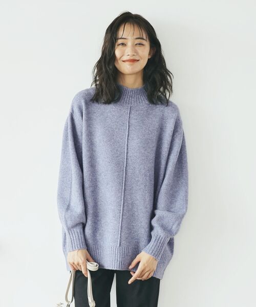 セール S Ll すっきり見えるビッグシルエットニット ニット セーター Grove グローブ ファッション通販 タカシマヤファッションスクエア