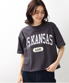 【Lee】別注カレッジロゴTシャツ