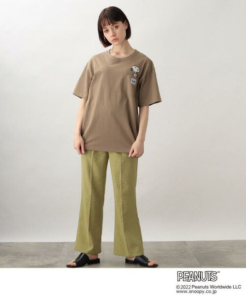 grove / グローブ Tシャツ | 【Lee】スヌーピーポケットTシャツ | 詳細3
