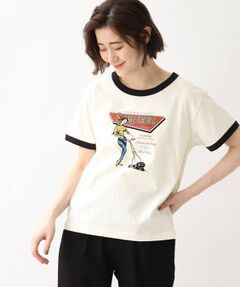 grove×Something リンガーTシャツ