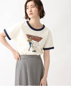 grove×Something リンガーTシャツ