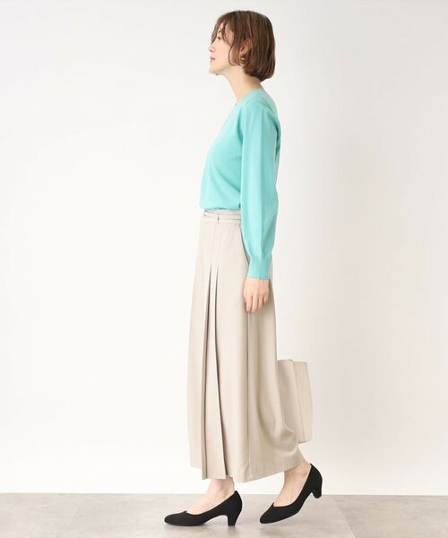 grove / グローブ ショート・ハーフ・半端丈パンツ | スカートの上品さとパンツのアクティブさを兼ね備えたスカートパンツ | 詳細2