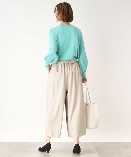 grove / グローブ ショート・ハーフ・半端丈パンツ | スカートの上品さとパンツのアクティブさを兼ね備えたスカートパンツ | 詳細4