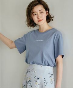 ◆【マシンウォッシャブル対応】マルチファンクションロゴ＆ボーダーTシャツ