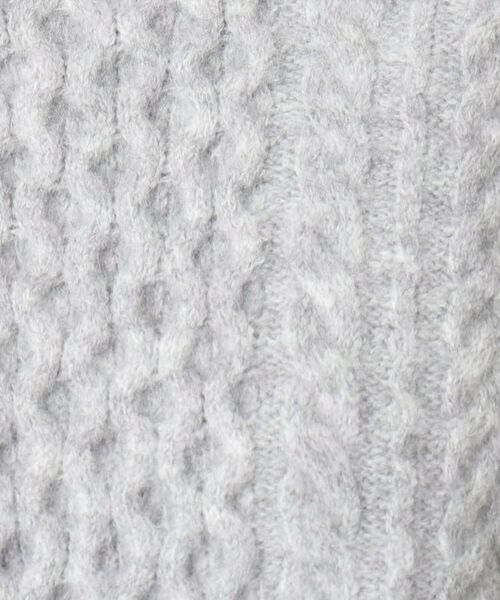 grove / グローブ ニット・セーター | 冬の装いを楽しむ、アランケーブルニット | 詳細7