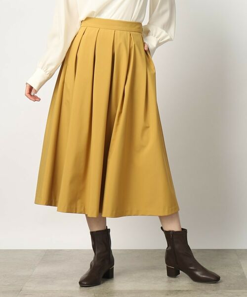grove / グローブ ロング・マキシ丈スカート | 普段の装いをより華やかに。タックボリュームスカート | 詳細13