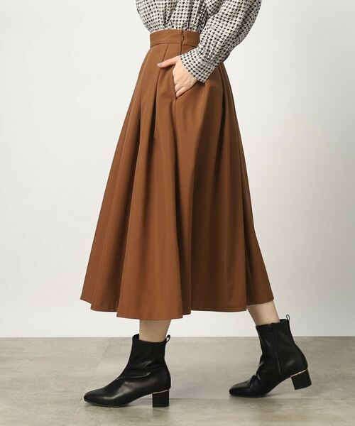 grove / グローブ ロング・マキシ丈スカート | 普段の装いをより華やかに。タックボリュームスカート | 詳細25
