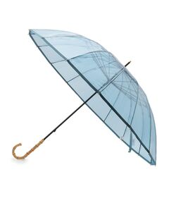 16K プラスティックパイピング 長傘雨傘 ビニール傘