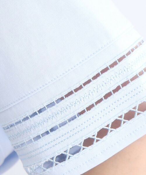 grove / グローブ Tシャツ | 【洗える・接触冷感・UV】袖刺繍デザインTシャツ | 詳細16