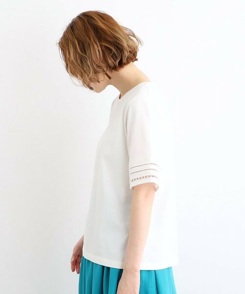 grove / グローブ Tシャツ | 【洗える・接触冷感・UV】袖刺繍デザインTシャツ | 詳細18