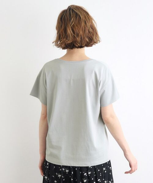 grove / グローブ Tシャツ | ＜接触冷感／UVカット／ご自宅で洗える＞袖フォルムプリントTシャツ | 詳細19