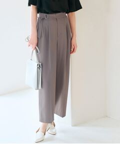 grove / グローブ ショート・ハーフ・半端丈パンツ | ＜接触冷感＞ドレープワイドパンツ