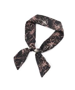 grove / グローブ バンダナ・スカーフ | 線花柄ナロースカーフ