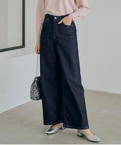 【SOMETHING×grove別注】LISAWIDE DENIM PANTS