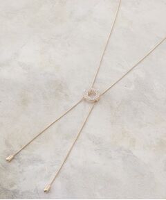 grove / グローブ ネックレス・ペンダント・チョーカー | サークルビジュースライドネックレス【入卒対応可】