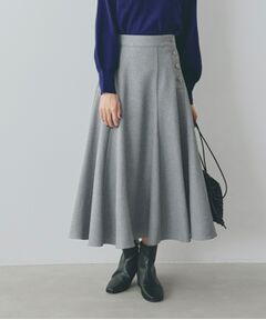 grove / グローブ ロング・マキシ丈スカート | サイド釦フレアスカート