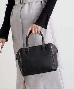 grove / グローブ ショルダーバッグ | 【人間工学】タテZipメタルベルトサブ付き2WAYトート【入卒対応可】