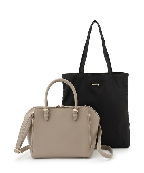 grove / グローブ ショルダーバッグ | 【人間工学】タテZipメタルベルトサブ付き2WAYトート【入卒対応可】 | 詳細11