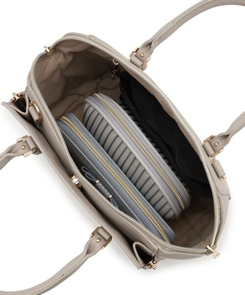 grove / グローブ ショルダーバッグ | 【人間工学】タテZipメタルベルトサブ付き2WAYトート【入卒対応可】 | 詳細20