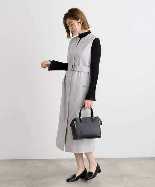 grove / グローブ ショルダーバッグ | 【人間工学】タテZipメタルベルトサブ付き2WAYトート【入卒対応可】 | 詳細6