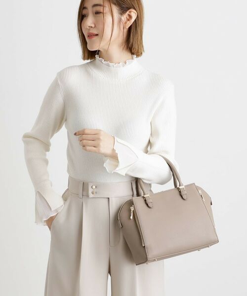 grove / グローブ ショルダーバッグ | 【人間工学】タテZipメタルベルトサブ付き2WAYトート【入卒対応可】 | 詳細7