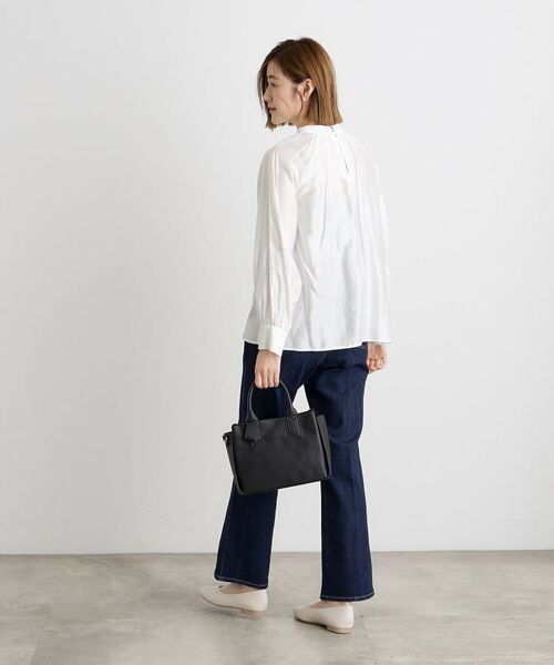 grove / グローブ ショルダーバッグ | ハンドルノットリボン2WAYトート【入卒対応可】 | 詳細2