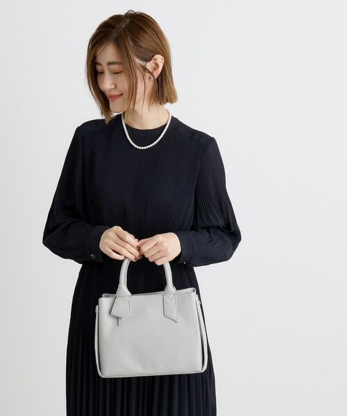 grove / グローブ ショルダーバッグ | ハンドルノットリボン2WAYトート【入卒対応可】 | 詳細6