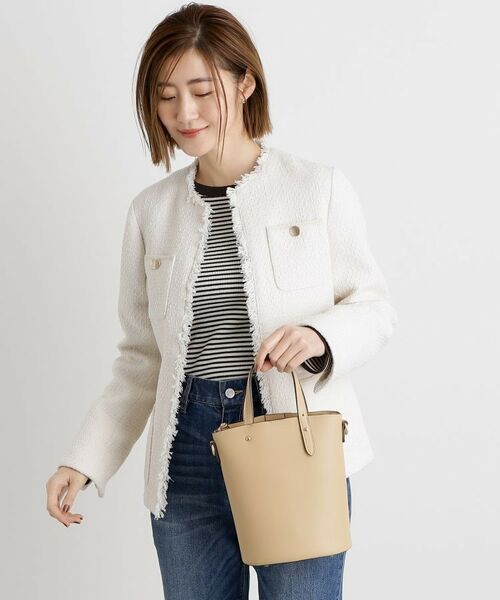 grove / グローブ ショルダーバッグ | アシメハンドルバケツ2WAYトート【入卒対応可】 | 詳細8