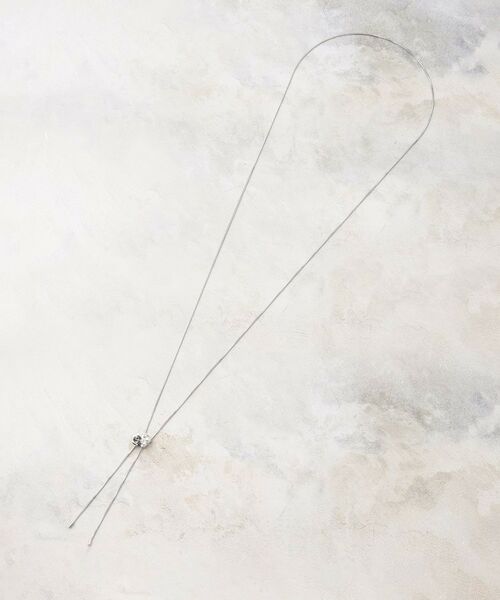 grove / グローブ ネックレス・ペンダント・チョーカー | メタルローズループタイネックレス | 詳細2