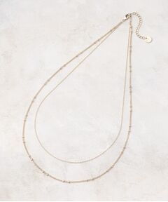 grove / グローブ ネックレス・ペンダント・チョーカー | デザインチェーン2連ショートネック