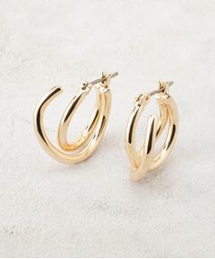 grove / グローブ ピアス・イヤリング | メタルダブルラインピアス