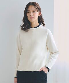 grove / グローブ ニット・セーター | 畦編みクルーネックニット